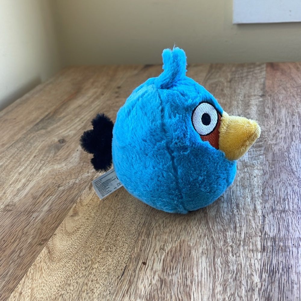 Angry Birds Blue Jay Bird 5" Plush Stuffed Animal Doll - Picture 4 of 5